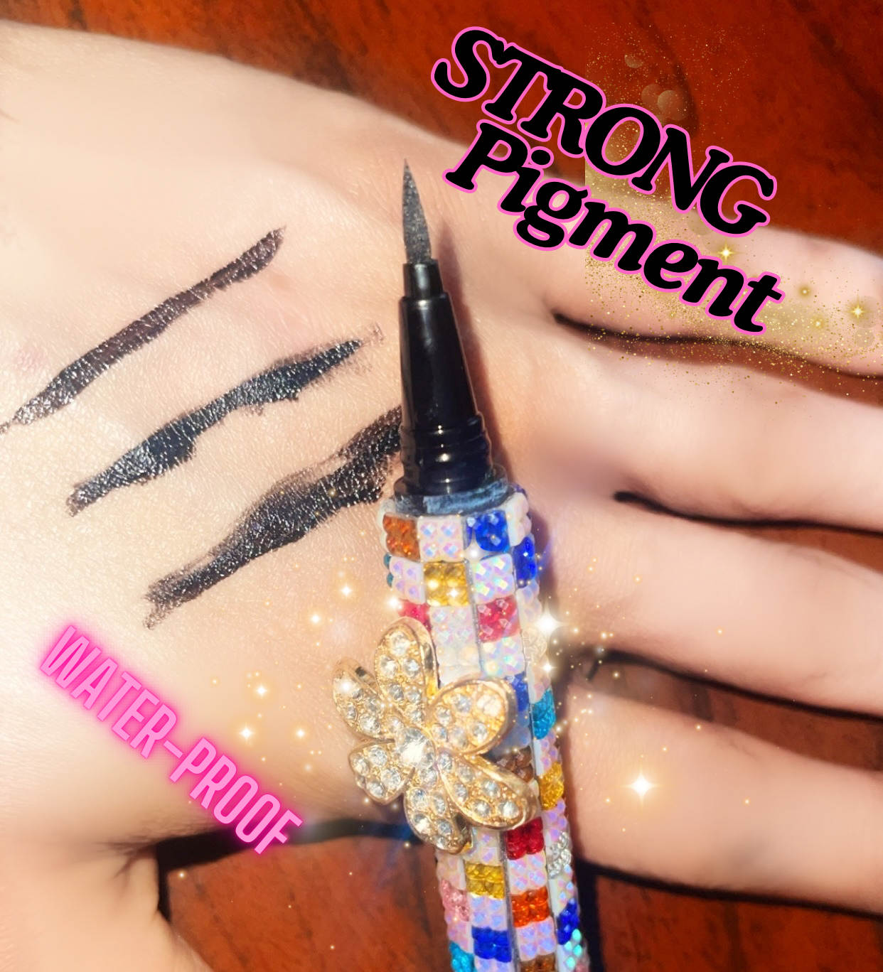 "SEE THE GAME" WATER-PROOF LIQUID EYELINER